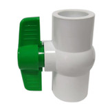 1" PVC Ball Valve- Solvent Weld