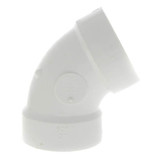 PVC DWV 1/6 Bend (HUB x HUB)