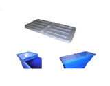 HINGED LIDS FOR NESTABLE TILT TRUCKS & SELF-DUMPING HOPPERS - H1.1 LID-WH