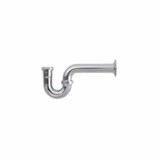 P-trap 1 1/4" W/ Box Escut Chrome 17ga
