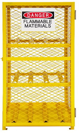 GAS CYLINDER STORAGE CABINETS - HEGCC6-SC-50