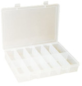 PLASTIC BOXES FOR STEEL BOX RACKS - HLP12-Clear
