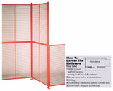 HIGH SECURITY WIRE PARTITION SYSTEM - H390151-WP