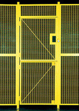 HIGH SECURITY WIRE PARTITION SYSTEM: DUTCH DOORS - H391711