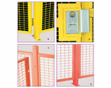 HIGH SECURITY WIRE PARTITION SYSTEM: INSTALLATION COMPONENTS - H392031