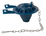 Blue Vinyl Chemical Resistant Flapper