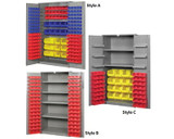 HEAVY DUTY BIN STORAGE CABINETS - HDBC60-00-227