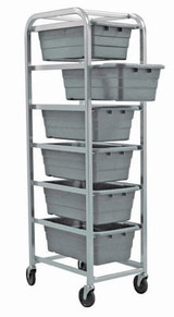 MOBILE TUB RACKS - HTR6-2516-8-GY