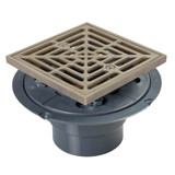 Drain Shwr Pan Pvc Orb R&s Sq