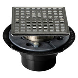 Drain Shwr Pan Abs Orb Head Sq