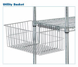 CHROME WIRE SHELVING UNIT ACCESSORIES - HUB10