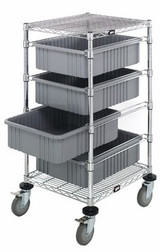 BIN CARTS - HBC212434M1-GY