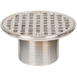 Drain Head Shwr Pan Chrome Sq