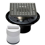 Drain & Plug Shwr Pan Abs Orb Sq