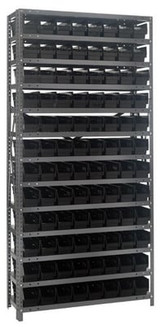 SHELF BIN UNITS -- COMPLETE PACKAGES - H1875-103-BK