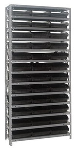 SHELF BIN UNITS -- COMPLETE PACKAGES - H1875-110-BK