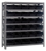 SHELF BIN UNITS -- COMPLETE PACKAGES - H1839-104-BK