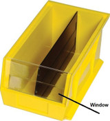 ULTRA STACKING & HANG BINS WINDOWS (CLEAR) - HWUS240