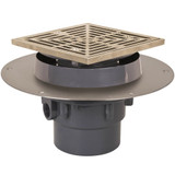 Drain Fl Halo 3 Pvc Nb R&s Rnd