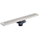 Shower Pan Drain With 30 In Linear Head - Tray For Tile Insert