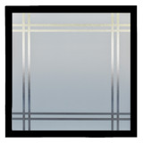 Prairie Decorative Glass Window