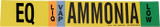 Brady 90486 Self-Adhesive Pipe Marker - Vinyl - Black / Blue / Green / Orange on Yellow - B-946