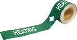Brady Pipe Markers-To-Go 109038 Self-Adhesive Pipe Marker - Vinyl - White on Green - B-946 - 67270