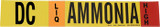 Brady 90442 Self-Adhesive Pipe Marker - Vinyl - Black / Orange / Red on Yellow - B-946