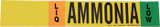 Brady 90465 Self-Adhesive Pipe Marker - Vinyl - Black / Green / Orange on Yellow - B-946