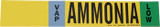 Brady 90471 Self-Adhesive Pipe Marker - Vinyl - Black / Blue / Green on Yellow - B-946