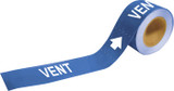Brady Pipe Markers-To-Go 109847 Self-Adhesive Pipe Marker - Vinyl - White on Blue - B-946 - 68084