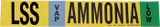 Brady 90453 Self-Adhesive Pipe Marker - Vinyl - Black / Blue / Green / White on Yellow - B-946