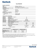 Garlock 2900/2950 Material Specifications