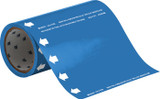 Brady 41598 Self-Adhesive Pipe Marker - Vinyl - Blue - B-946