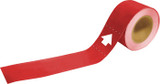 Brady Pipe Markers-To-Go 20486 Self-Adhesive Pipe Marker - Plastic - Red - B-736