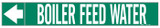 Brady Pipe Markers-To-Go 108611 Self-Adhesive Pipe Marker - Vinyl - White on Green - B-946 - 66843