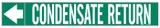 Brady Pipe Markers-To-Go 108857 Self-Adhesive Pipe Marker - Vinyl - White on Green - B-946 - 67089