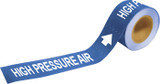 Brady Pipe Markers-To-Go 109124 Self-Adhesive Pipe Marker - Vinyl - White on Blue - B-946 - 67356