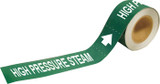 Brady Pipe Markers-To-Go 109154 Self-Adhesive Pipe Marker - Vinyl - White on Green - B-946 - 67386
