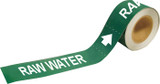 Brady Pipe Markers-To-Go 20458 Self-Adhesive Pipe Marker - Plastic - Green - B-736