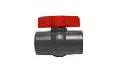 PVC Compact Ball Valve SxS - Gray