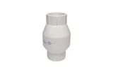PVC In-Line Spring Check Valves with EPDM Seals