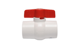 PVC Compact Ball Valve TxT - White