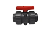 PVC True Union Ball Valves with Viton Seals
