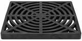 Square Catch Basin Grates - Black