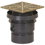 Drain Finish Line 4 Pvc 6nb R&s Sqr+hng
