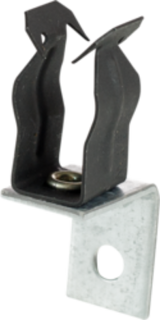 Angle Bracket with Conduit Clip - BA75