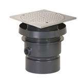 Cleanout Finish Line 4 Pvc 6ss Sqr