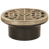 840 Series 2 x 3 in. Hub Plastic Nickel Bronze Floor Drain