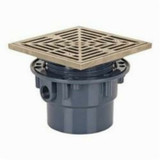 Adj Floor Drain 3 Pvc 5nb R&s Sq